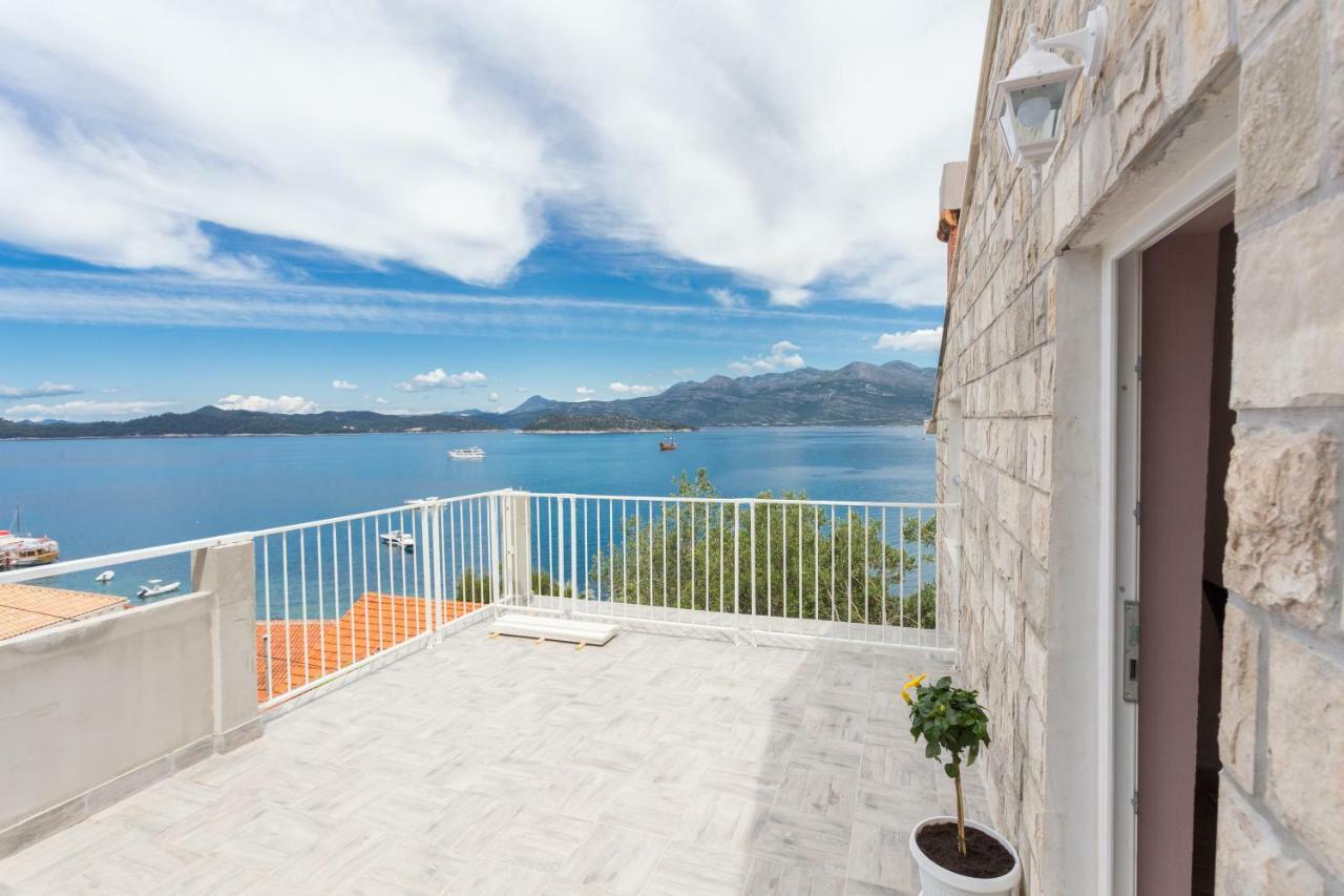 New Apartment With Terrace And Sea View Lopud Εξωτερικό φωτογραφία